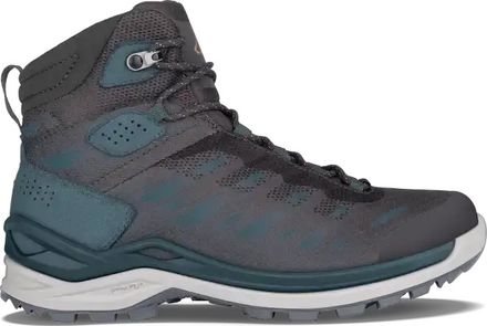 LOWA Women's Ferrox GORE-TEX Mid Grey/Green Vandringskängor 36.5