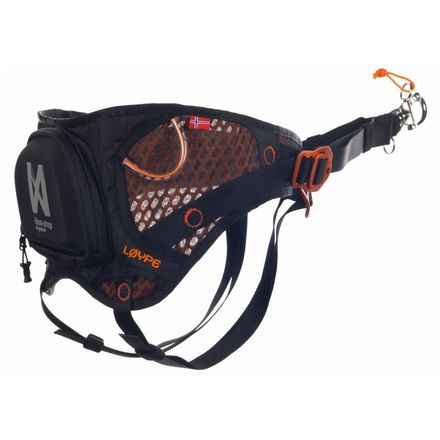 Non-stop Dogwear Løype Belt Orange Hundeseler & hundehalsbånd black M