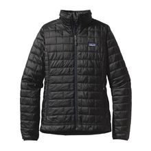 Patagonia Women's Nano Puff Jacket Black Syntetfyllda mellanlagersjackor S