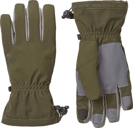 Sealskinz Waterproof Lightweight Gauntlet Olive Friluftshansker M