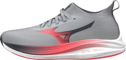 Mizuno Men's Mizuno Neo Zen Odyssey Gray/Silver/Citrus Løpesko 41