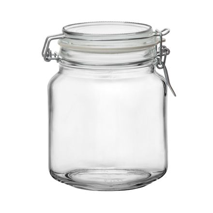 Burk Glas Snäpplock 1L