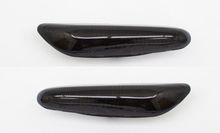 Dynamisk Led Skärmblinkers Smoke/Blank Svart BMW 1-,3-,5-Serien, X1, X5