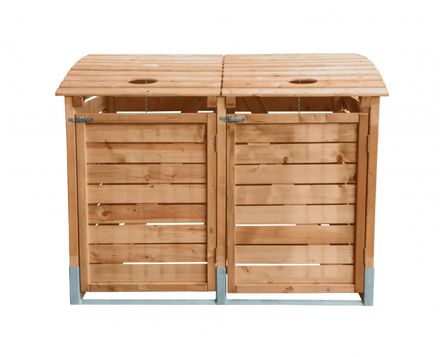Bin cover wheelie, closed backend 155x122x90cm