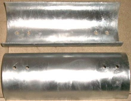 Connector palisade bracket, galvanized