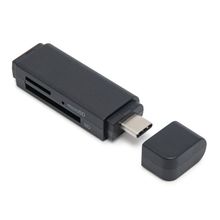 Plexgear Minnekortleser med OTG for SD og Micro-SD