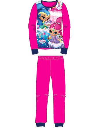 Rosa Shimmer and Shine Pyjamas i Fleece til Barn