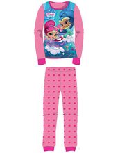 Rosa Shimmer and Shine Pyjamas til Barn - Strl 92 - 1,5-2 ÅR