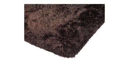 Asiatic Plush Dark Chocolate - L 170 x W 120 cm