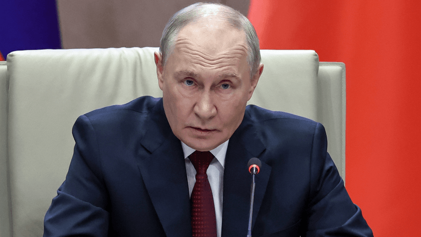 Rysslands president Vladimir Putin.