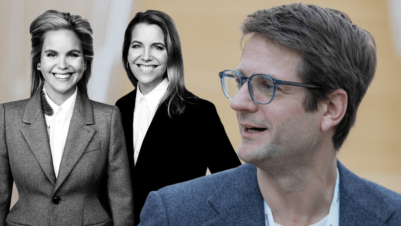 Märta och Sofia Schörling Sebastian Siemiatkowski