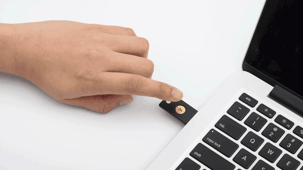 Yubico säkerhetsnyckel