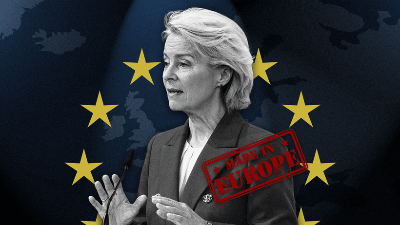 Ursula von der Leyen Made in Europe EU