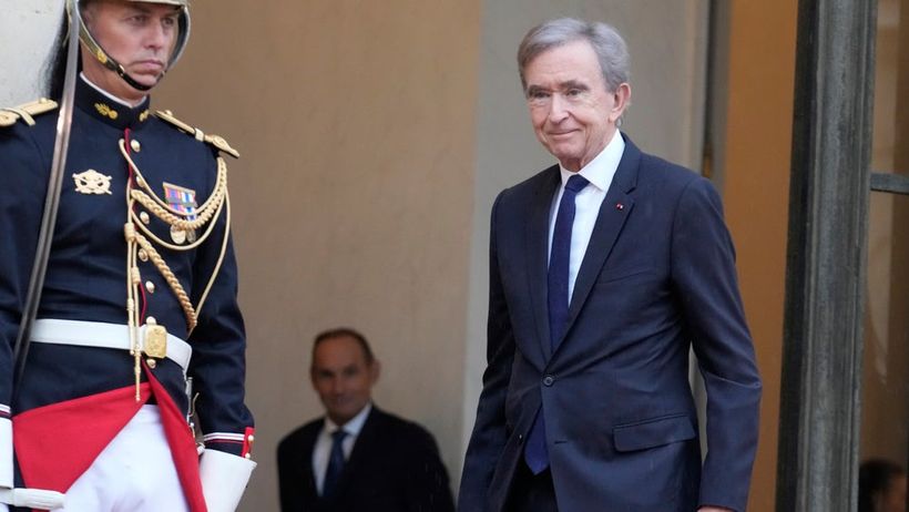 Bernard Arnaults förmögenhet uppgår till 195 miljoner dollar. Foto: Michel Euler / AP