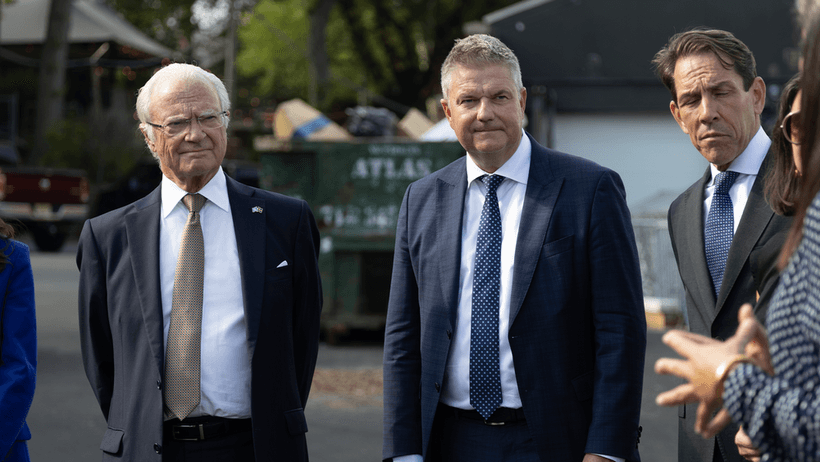 Anders Danielsson Karl XV1 Gustav Kungen New York Skanska