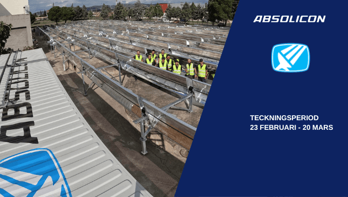 Absolicon företrädesemission