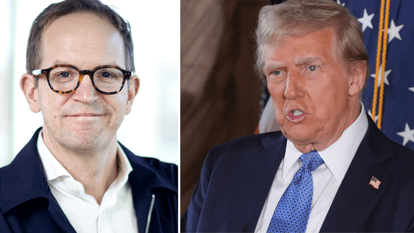 Donald Trump och Henrik von Sydow.