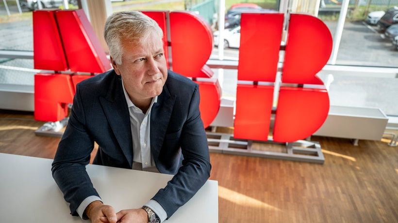2025-09-30 Morten Wierod, vd för ABB. Foto: Joakim Ståhl SVD / TT / kod 30462 ** OUT DN, Dagens Industri (även arkiv) och Expressen **

