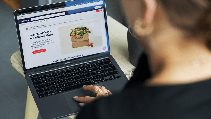 Onlineshopping, Mathem, Mat, Livsmedel