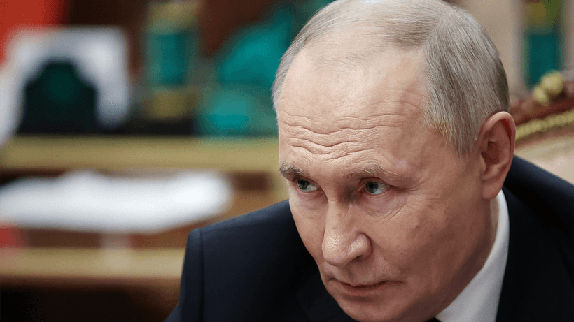 Rysslands president Vladimir Putin.