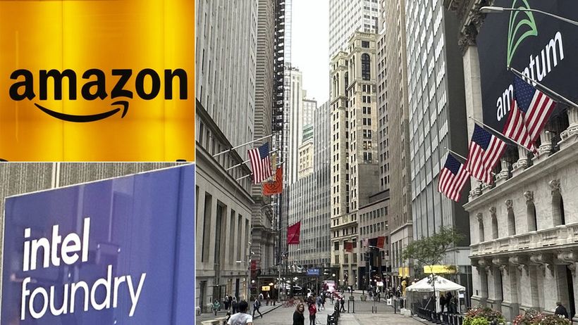 NYSE Nasdaq Amazon Intel