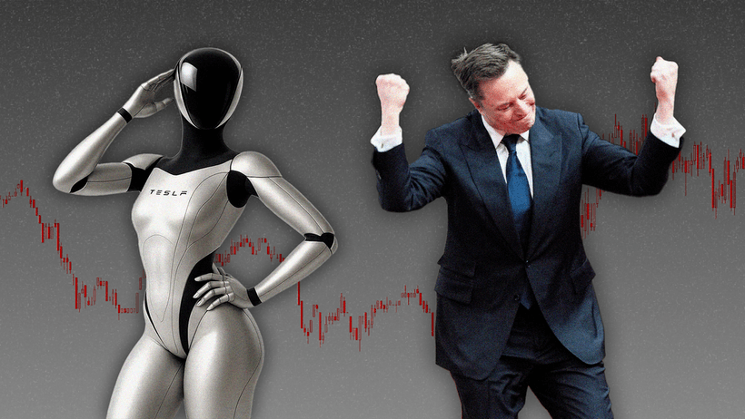 Elon Musk Tesla Robot Pressbild