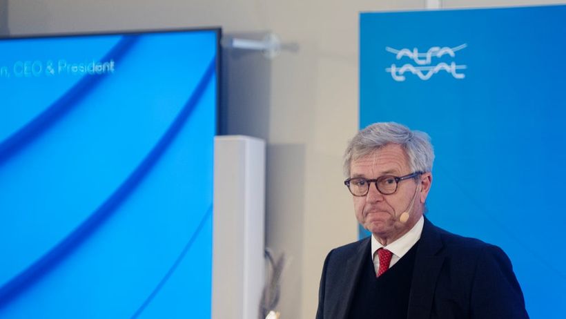 Huddinge Stockholm 2025-11-24 Tom Erixon VD och koncernchef för Alfa Laval.
