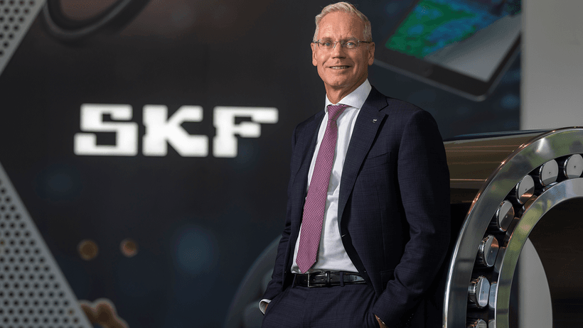 SKF:s vd Rickard Gustafson
