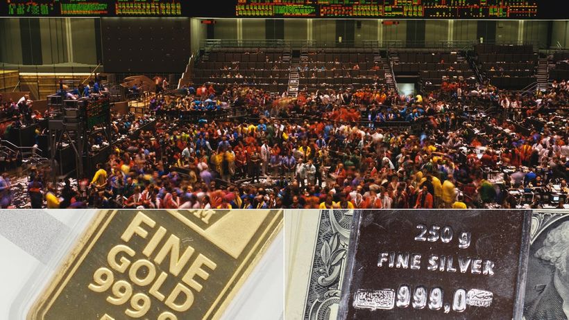 Silver Guld Handelsgolv Chicago