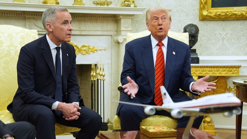 Mark Carney Donald Trump Kanada USA tullar
