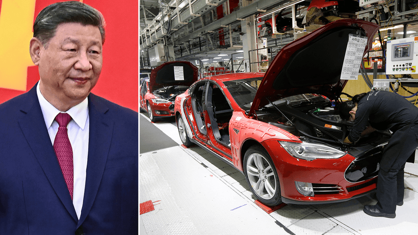 Xi Jinping elbil