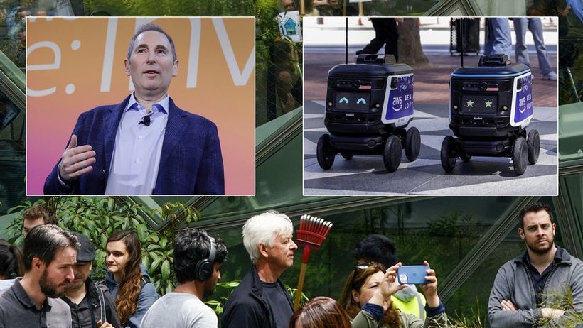 AI uppsägningar varsel Andy Jassy