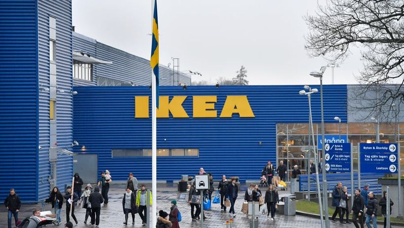 Ikea-varuhus i Sverige. 