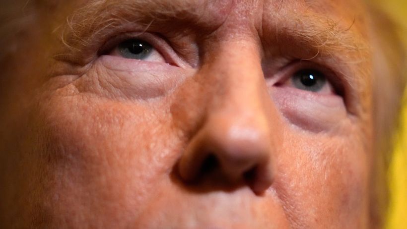 Donald Trump närbild