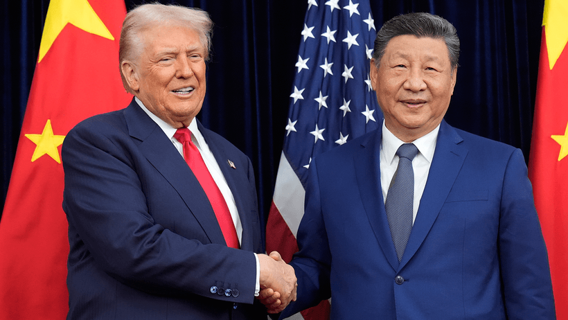 Trump och Xi Jinping