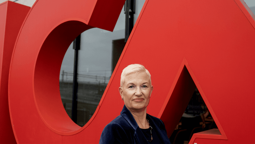 Nina Jönsson, koncernchef Ica, fotad av Lisa Mattisson