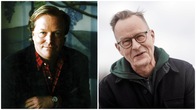 Collage med porträtt av Jan Stenbeck och Per Andersson