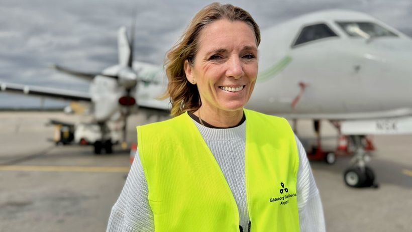 Anna Petre, vd för Västflyg