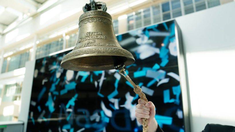 2025-04-11 Stockholm Frihamnen Nasdaq genre genrebilder börsklockan börsklocka