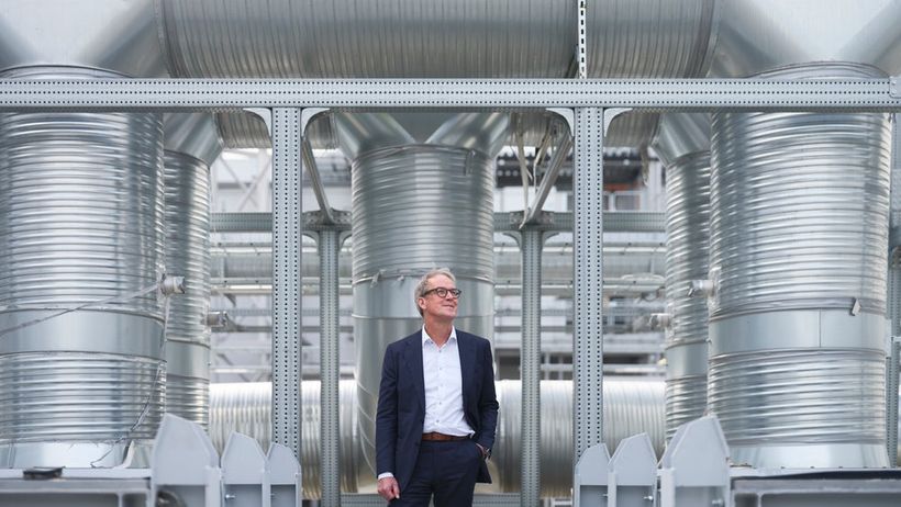 SKELLEFTEÅ 20250904 Matthias E J Arleth, ny vd för Lyten Sverige. Amerikanska batteribolaget Lyten har köpt Northvolts konkursbo. Matthias E J Arleth var tidigare toppchef på gamla Northvolt. Foto Jonas Westling / TT kod 15569