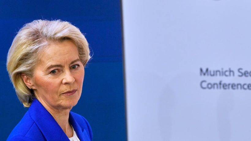 EU-kommissionens ordförande Ursula von der Leyen.