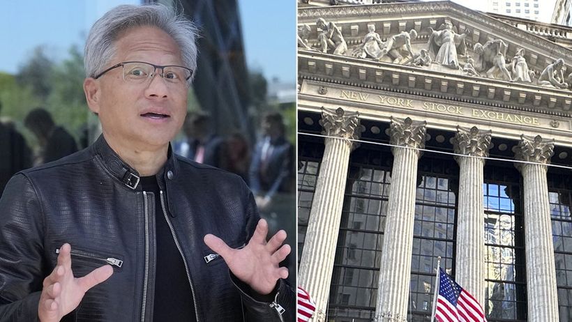 Nvidia mot ny rekordnivå på New York-börsen måndag 14 oktober 2024
