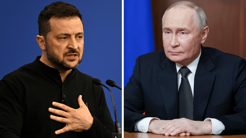 Zelenskyj och Putin