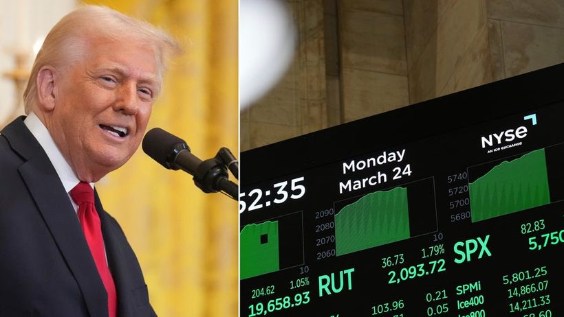 Trump börsrally tullar