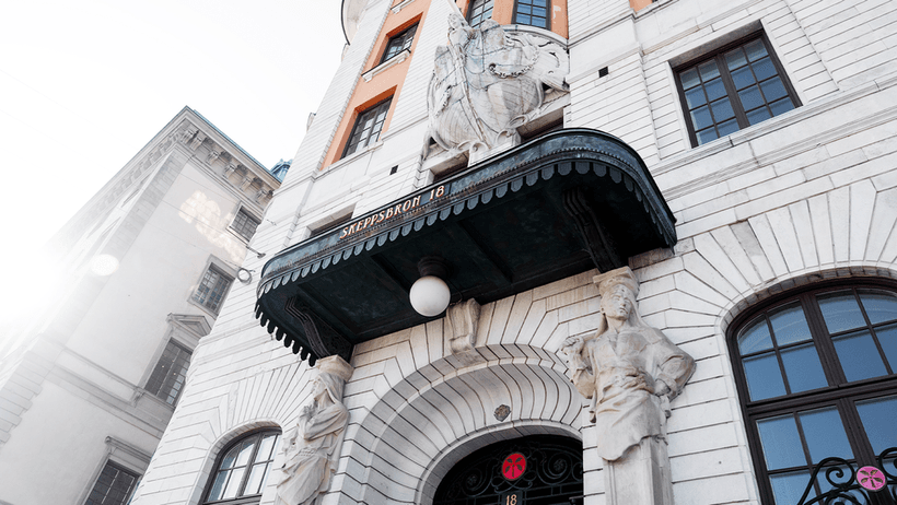 Skeppsbron Kinnevik 2026 mars Stockholm