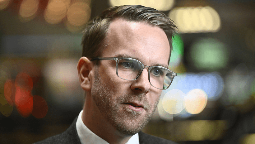 Infrastrukturminister Andreas Carlson (KD)