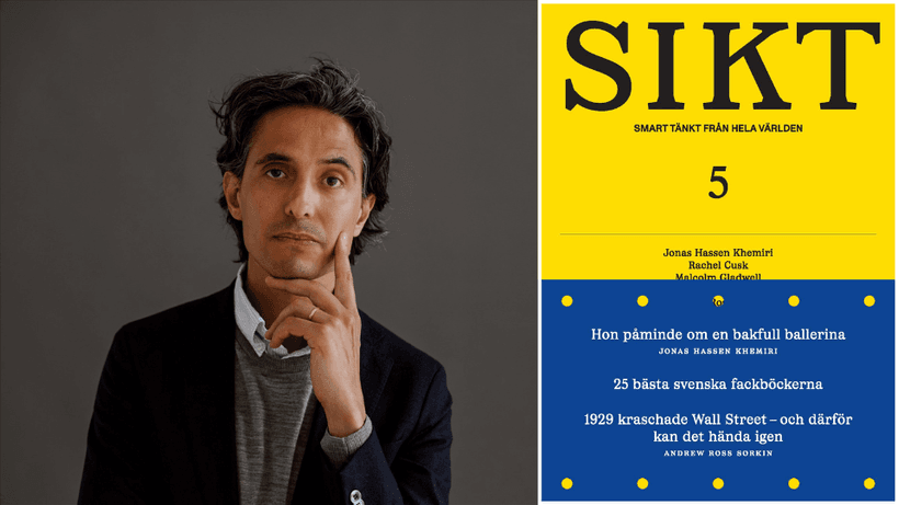 Jonas Hassen Khemiri medverkar i Sikt #5 med en novell skriven exklusivt för Sikt.