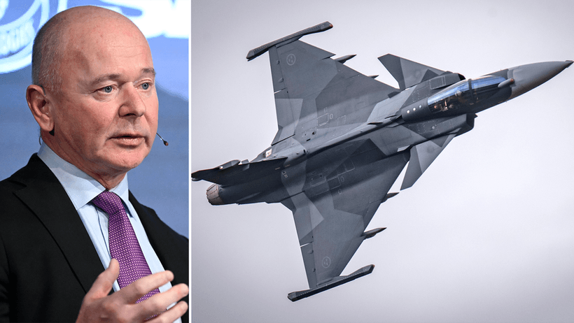 Micael Johansson, vd för Saab.