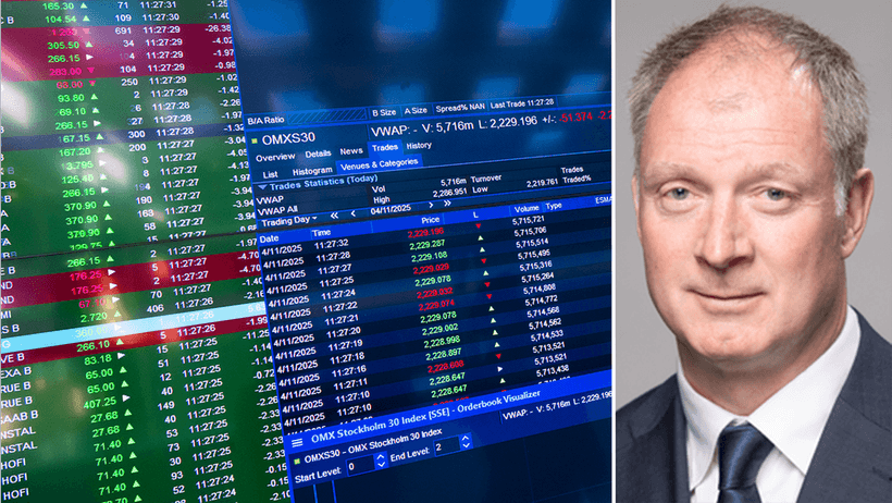 Stefan Cederberg, SEB:s aktiestrateg.