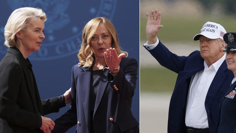 Donald Trump EU USA Meloni